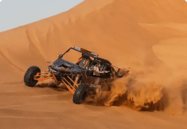 Fossil Dune Buggy in Mleiha Desert